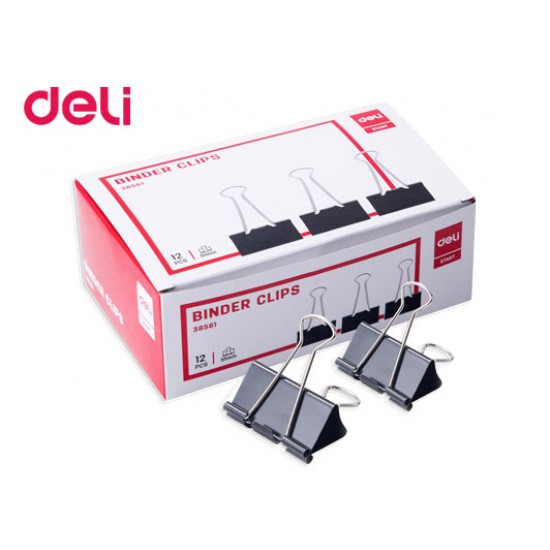 DELI ΠΙΑΣΤΡΑ DOUBLE 51mm Νο1 EFFORTLESS ΜΑΥΡΗ 12ΤΜΧ